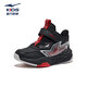 Hongxing Erke Boys' Shoes Girls' Cotton Shoes Winter Children's Cotton Basketball Shoes Children's Sports Shoes New Year's Eve in the Year of the Horse丨Star Sword True Black/Red Red - 1 Size Small 28