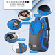 Outdoor mountaineering bag large capacity simple lightweight breathable sports backpack backpack water-repellent high load-bearing backpack sky blue