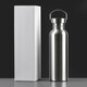 Jingxianju Wine Bottle Stainless Steel Liquor Carry Portable Large Capacity Bulk High-end Empty Wine Bottle 2Jin Jin is equal to 0.5kg 304 Stainless Steel Portable Wine Bottle 1000ml