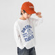 Duojia comfortable and close-fitting | Class A boys' pure cotton printed T-shirts spring and autumn children's casual sports breathable long sleeves