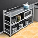 Floor-standing multi-layer microwave oven shelf with 3o4 storage 3 layers - length 150 width 40 height with