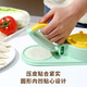 OEMG Germany's new dumpling wrapper home kitchen bag mold multifunctional two-in-one wrapper for dumplings orange