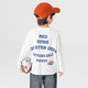 Duojia comfortable and close-fitting | Class A boys' pure cotton printed T-shirts spring and autumn children's casual sports breathable long sleeves