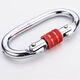 Zailu carabiner red nut white nut black nut hammock buckle yoga buckle climbing buckle mountaineering safety buckle white nut 15kn
