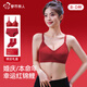 Urban Beauty Women's Year of the Pig Underwear Set Red Underwear Push Up Small Breasts to Show Bigger Wedding Bride Underwear Seamless Bra Good Luck Underwear + Underwear + Gift Box + Socks + Red Envelope M 34/75ABC Recommended 90-105 Jin Jin is equal to 0.5 kg