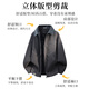 Paul Frank American Lapel Down Jacket Men's Winter New Trendy Brand Loose Casual Versatile Thickened Coldproof Warm Duck Down Jacket Paris Gray 90% Duck Down M Recommended 90-125Jin Jin equals 0.5kg