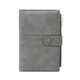 Yusenyi anti-theft brush wallet integrated passport holder document storage ticket protective cover overseas travel passport bag matte leather black