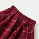 Disney Retro Tartan Girls Skirt 26th Autumn and Winter Christmas Style Umbrella Skirt New Year Red Versatile A-Line Skirt 120