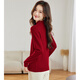 Snow Flying (SNOWFLYING) new winter sweater for women, half turtleneck, long sleeves, super soft, comfortable, casual knitted bottoming shirt, solid color inner top