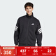 Adidas Jacke Herren 2025 Frühjahr Neue Klassische Einfache Sportswear Gestrickte Stehkragen Herren Top Jacke JD4885 M