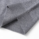 Bosssunwen 100% sheep wool new spring casual versatile soft breathable half turtleneck solid color men's wool sweater light gray M