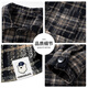 CHOCOOLATE it design lapel red casual all-match plaid shirt men's winter warm loose and comfortable cotton jacket red M recommended 80-105Jin Jin equals 0.5 kg