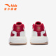 ANTA Children's Shoes Girls Soufflé Sneakers 2026 Spring New Year Red Student Campus White Shoes Children's Sports Shoes Ivory White/Elegant Red-5 37 Shoe Inner Length 23.5cm