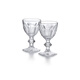 Baccarat glass imitation crystal clear two-piece set transparent