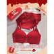 LA BRUKET Red Zodiac Year Women's Underwear Set Female Wedding Bride Sexy Small Breast Push Up Bra Year of the Horse Gift Box Red Underwear Set 002+ Gift Box 70A 32B 75-95Jin Jin equals 0.5 kg