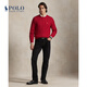 Polo Ralph Lauren Men's 26 Early Spring New Year Series Cable Knitted Cotton Sweater 600-Red L