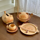 Defang Toast Kitten Instant Noodle Bowl Cute Tableware Large Capacity Covered Creative Home Beautiful Ceramic Bowl Set