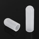 Qilicai Silicone Sleeve High Temperature Resistant Protective Sleeve Screw Anti-collision Pipe Sleeve Thread Electroplating Waterproof Rubber Screw Dust Cap M0.5*13 (50 pcs)