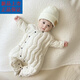 Disney (Disney) jumpsuit, cotton-padded jacket, down baby, male and female, thickened and velvet warm outdoor clothing, newborn winter black crawling suit, cotton-padded jacket, 36cm 73