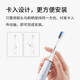 Avode adapts to Xiaomi Mijia T200/T200C electric toothbrush head MES606 sonic replacement head soft bristles, high quality T200/T200C blue soft bristles, 4 pieces