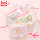 Cat Man (MiiOW) type a cartoon children's underwear women's summer boxer briefs without buttocks boxer shorts TZ010 (4/pack) 110 cm (M size)