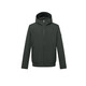HAZZYS Men's Spring Waterproof Hooded Jacket Men's PHIZ Series Outdoor Casual Men's Jacket