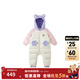 PawinPaw Cartoon Bear Children's Clothing 25th Winter New Men's and Women's Baby Hooded Jumpsuit Keeps Warm and Comfortable