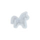 Fantasy Year of the Horse Mold Geometric Chocolate New Year Cake Baking Ornaments Plug-in Decorative Grinding Tool Geometric Pony Love Horse Like Orange
