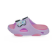 New children's EVA slippers, cute cartoon soft fufu slippers for home and outdoor use, light purple 20.5