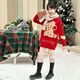 Disney (Disney) Chinese Year of the Red Horse Children's Pullover Sweater Girls Autumn and Winter Parent-child Clothes New Year's Clothes Sweater Festive Family Portrait Red (Thick Version) 110 Recommended Height 105-110
