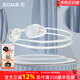 ZOKE children's swimming goggles high-definition anti-fog waterproof swimming goggles for boys and girls professional training swimming goggles adult small frame flat transparent 622501111-3