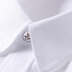 Kalfit children's shirt Korean style children's clothing long-sleeved shirt boy white velvet shirt New Year's greetings white velvet 150