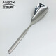 Food grade 304 stainless steel wheat ear pattern serving spoon mini small spatula household dish serving fish spatula exquisite public spoon wheat ear serving spoon