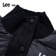 Lee Children's Lightweight Down Jacket Autumn and Winter Fashion Casual Lapel Jacket Down Jacket Black 130