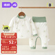 JOYNCLEON baby warm suit winter long-sleeved high-waisted belly protection newborn autumn clothes long pants children's base layer Jtz193362