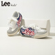 LEE KIDS children's sneakers 2026 spring new casual children's sports shoes retro children's moral training shoes casual versatile children's shoes blue 26