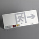 Safety exit fire sign escape emergency self-luminous luminous no-plug evacuation sign fluorescent indicator light safety exit emergency 90 minutes color steel model