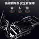 Flying Pigeon Electric Tricycle Electric Vehicle Small Household Pick-up and Drop-off for Children and Elderly Transportation Leisure All-in-One Tricycle with Covered Chaowei/Tianneng 800W Battery Life Version + 24H Black Gold About 110 Miles