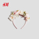 H&M Children's Clothing Children's Girls Hairband 2026 Spring New Style Travel Flower Applique Hairband 1328150 Pink NOSIZE