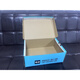 Yusenyi Venom Shoe Packaging Shoe Box Men's and Women's Flip Kraft Paper Shoe Box Dormitory Storage Box Bedroom Living Room Kraft Paper Sky Blue Click is 50 33.5x23x12cm