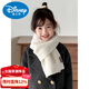 Disney children's scarf winter 2026 new style for boys and girls baby knitted thickened and warm with wool scarf Korean style atmosphere yellow ~ containing wool 3-12 years old