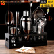 MPPMCK upgraded American version cocktail set 304 stainless steel bar cocktail complete set of bartending tools with base SOING Blackwood Flight 1