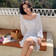 LISM designer international light luxury brand white dress can be worn at ordinary times 2026 new spring short style lady style white M