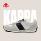 Kappa (Kappa) women's shoes moral training shoes women's 2025 winter new soft-soled lightweight sports shoes fashionable versatile casual shoes thick-soled sneakers cheese white/black 35