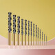 M4341 fully ground stainless steel twist drill carbide drill bit high speed steel copper carbon steel cast iron 2.5-14mm 1 fully ground M4341 Nanshi fully ground stainless steel drill bit 3mm