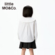 Little MO&Co. Jiajia's same little moco children's wear 26 spring new style girls floral cotton doll collar long-sleeved shirt white 140 140/68