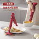 ROP Japanese two-in-one anti-scalding bowl artifact kitchen plate lifter plate clamp non-slip vegetable tongs hot vegetable steaming vegetable clip white dual-purpose anti-scalding bowl and plate clamp