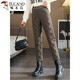 Woodpecker down pants for women's outer wear in winter 2025 new fashionable cold-proof thickened white duck down lightweight warm and slimming card color normal style height 164 and below one size fits all 29114-123Jin Jin is equal to 0.5 kg