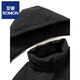 ROMON Men's Down Jacket Winter New Style Removable Liner Jacket Hooded Thickened Middle-aged Warm Dad Winter Clothes HSYR-6988 Black 5XL 200 Suitable for 195-210Jin Jin is equal to 0.5 kg