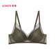 Aimer Fuye Tingfeng 3/4 thin mold cup bra AM17C581 Cangcha Green A9E 75B